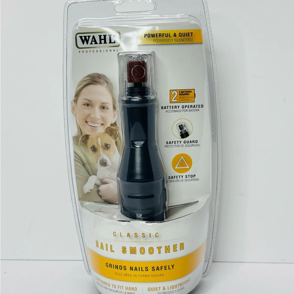 Wahl Professional Animal Nail Grinder Trimming Kit Quiet Lightweight Dog Cat